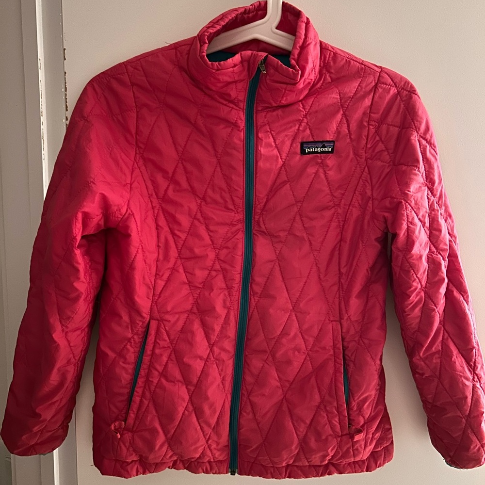 Patagonia 10 Kids Nano Puff Jacket - Bright Pink